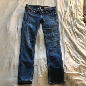 rag & bone Dark Blue Skinny Jeans